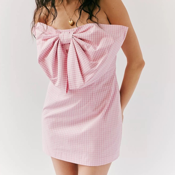 LoveShackFancy - Bellica Dress in Sunkissed Rose - size 4 - Picture 3 of 9